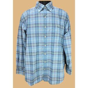 Vineyard Vines Classic Fit Tucker Performance Shirt Large Nylon